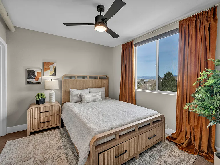 2-Bed 2-Bath - Bedroom