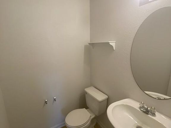 First floor powder room