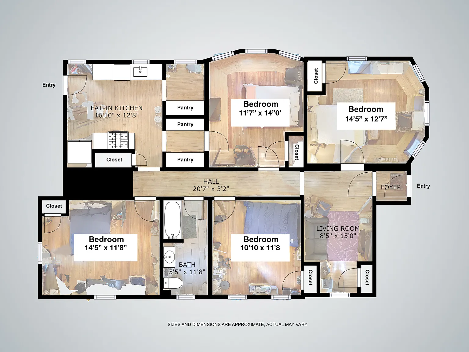 4 bed, 900 sqft, $3,800 — Photo 1