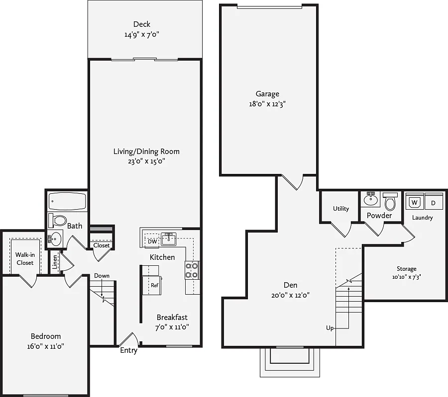 Floor plan A05D