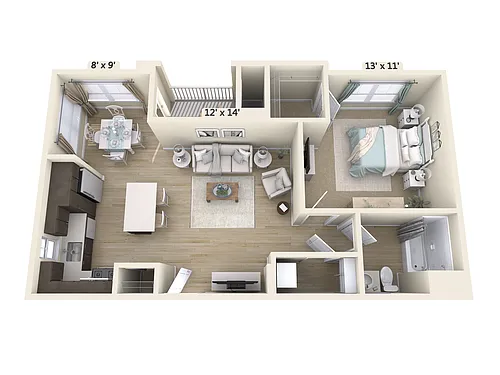 Floor plan A2