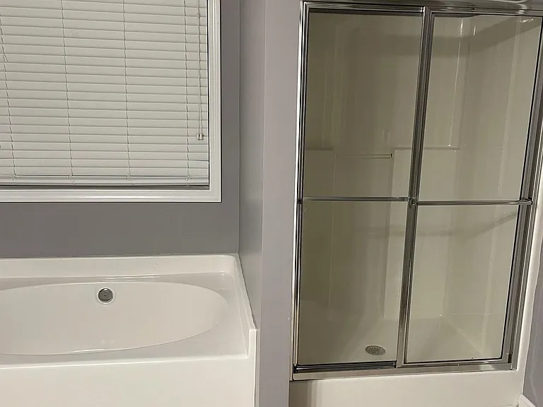 Master shower