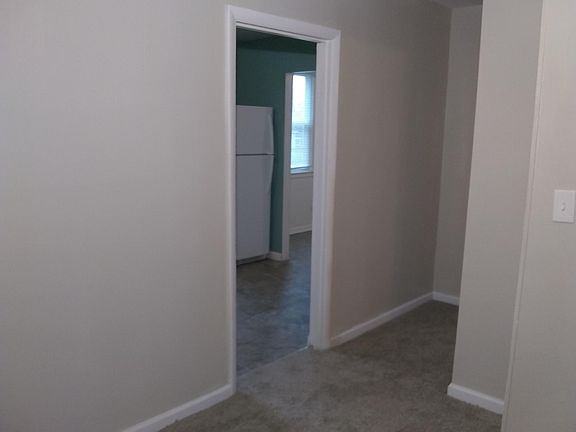 Hall into kitchen