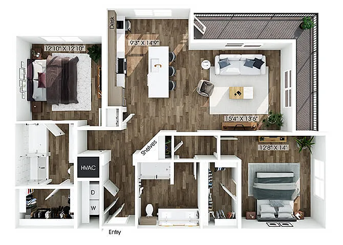 Floor plan B5