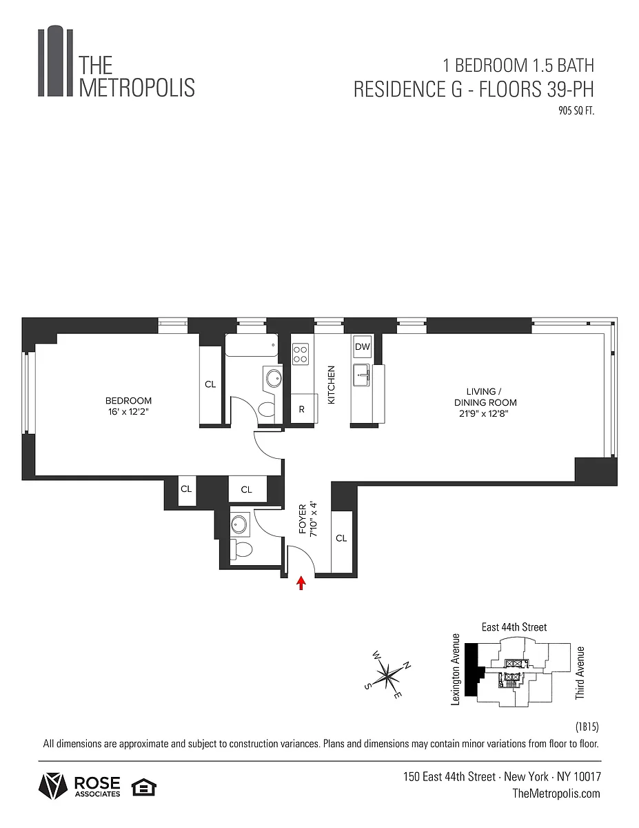Building Photo - 150 E 44th St #19G