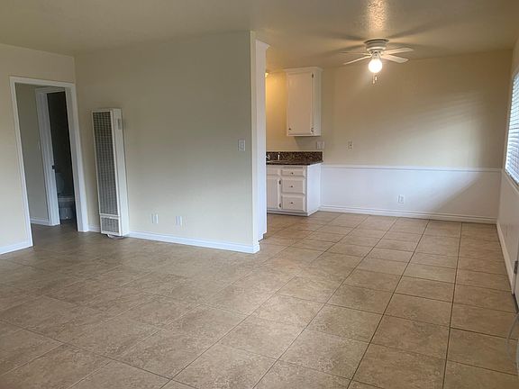 Living room looking towards dining room and kitchen