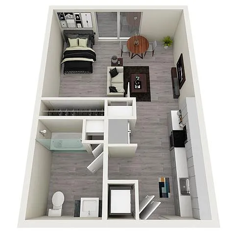Floor plan Studio