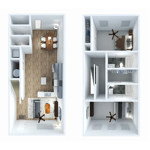 Floor plan 2B