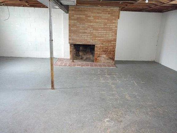 basement fireplace