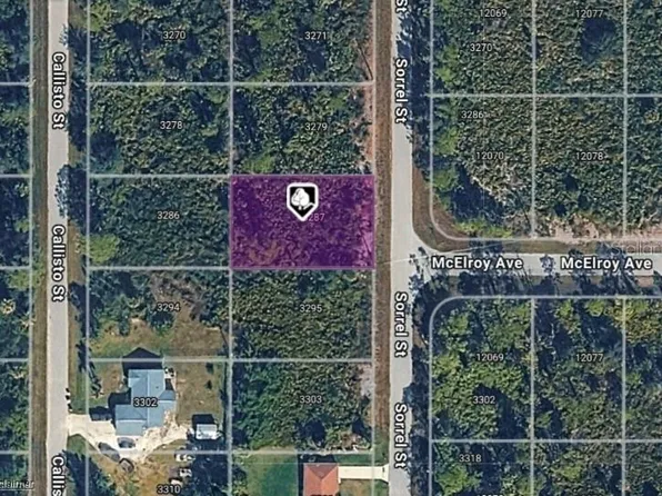 3287 SORREL STREET LOT 22, PORT CHARLOTTE, FL 33981