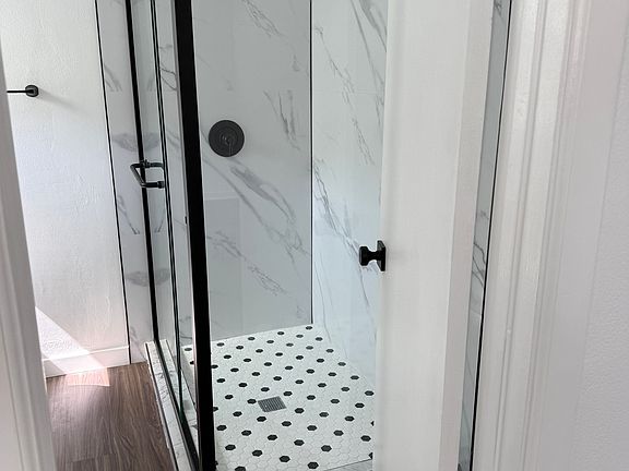 Primary bathroom shower