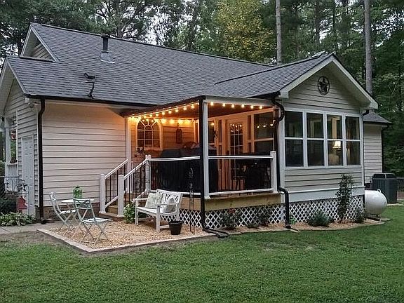 Grilling porch - gas hookups