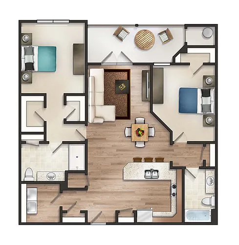 Floor plan The Lexington