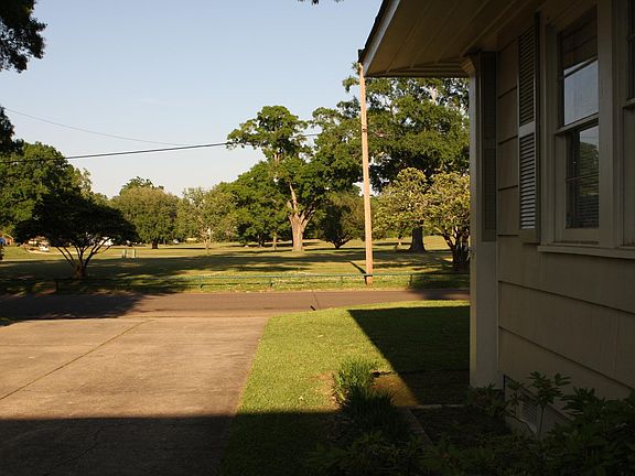 Webb Park across the street