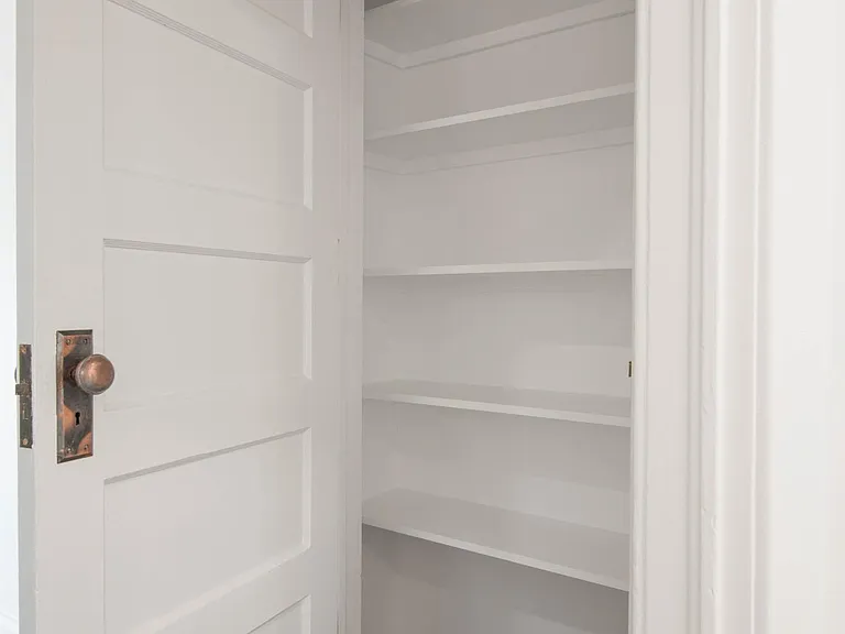 Hallway linen closet