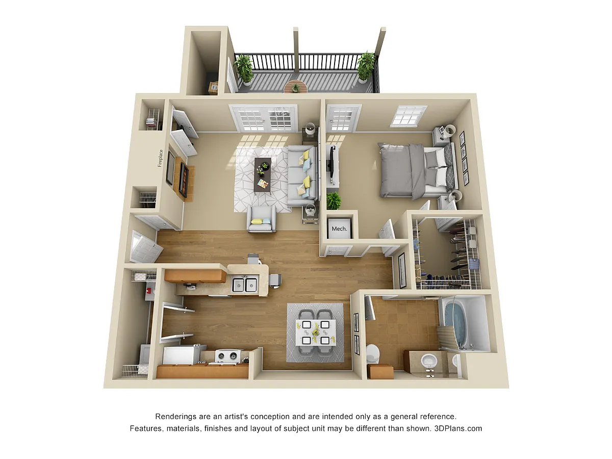 Floor plan Magnolia Palm