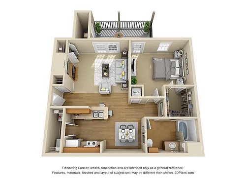 Floor plan Magnolia Palm