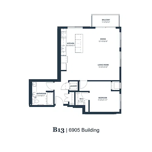Floor plan B13