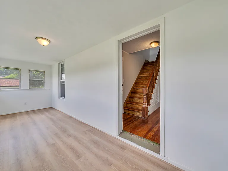 Enclosed front porch