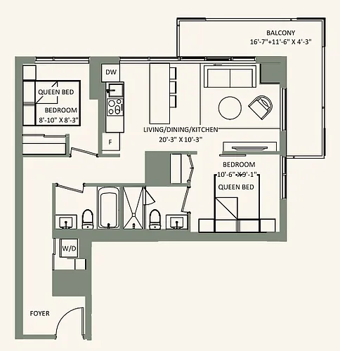 Floor plan 2303