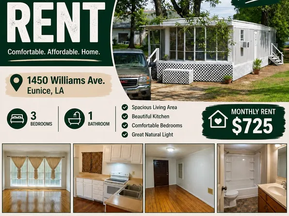 1450 Williams Ave, Eunice, LA 70535