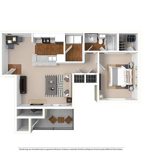 Floor plan Ashley - A1A