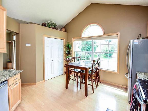 Large kitchen pantry with plenty of shelving!