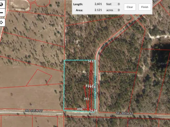 SE 39th St Lot 30, Morriston, FL 32668