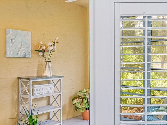 French doors to Sun room
