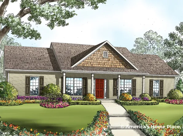 Bedford A Plan, Tallahassee, FL: Build On Your Lot