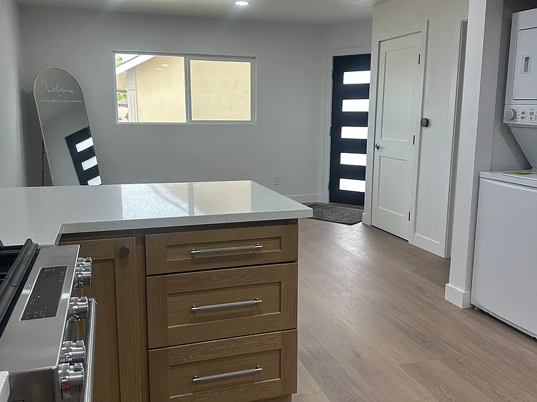 View From the Kitchen to the Front Door