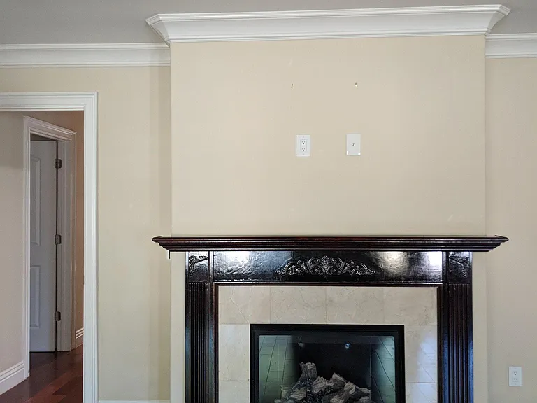 Living Room Gas Fireplace