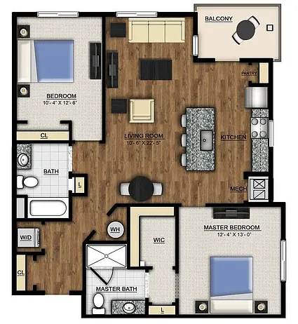 Floor plan F4