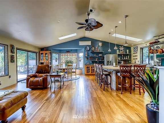 Upstairs great room.