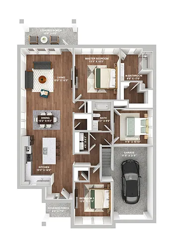 Floor plan House 1