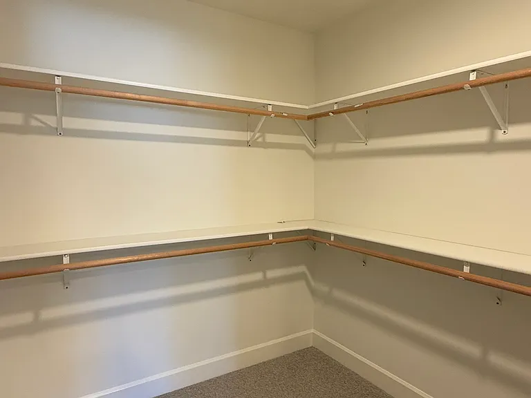 Large walk in closet.