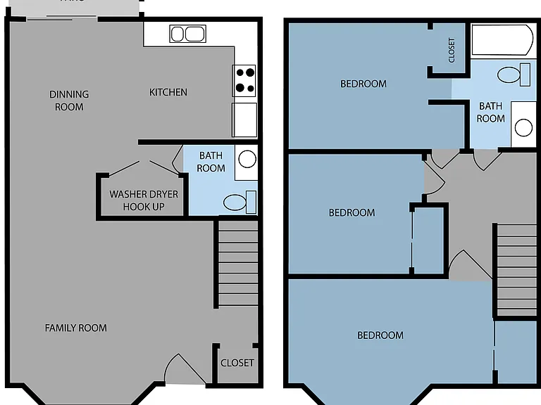 Highly sought after 1,2,3-bedroom flat and townhome apartments — Photo 44