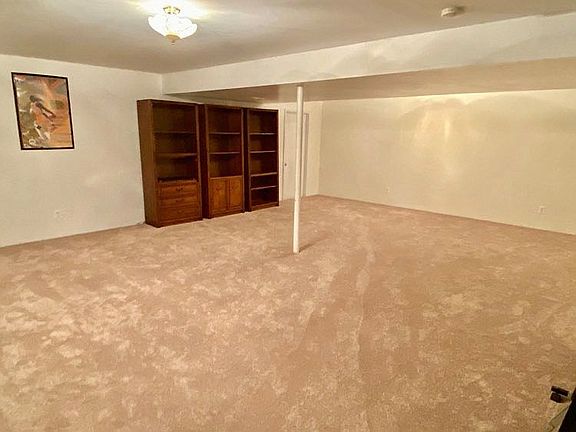 Finished side of basement