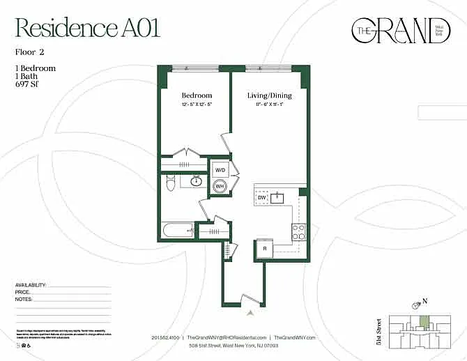 Floor plan A02