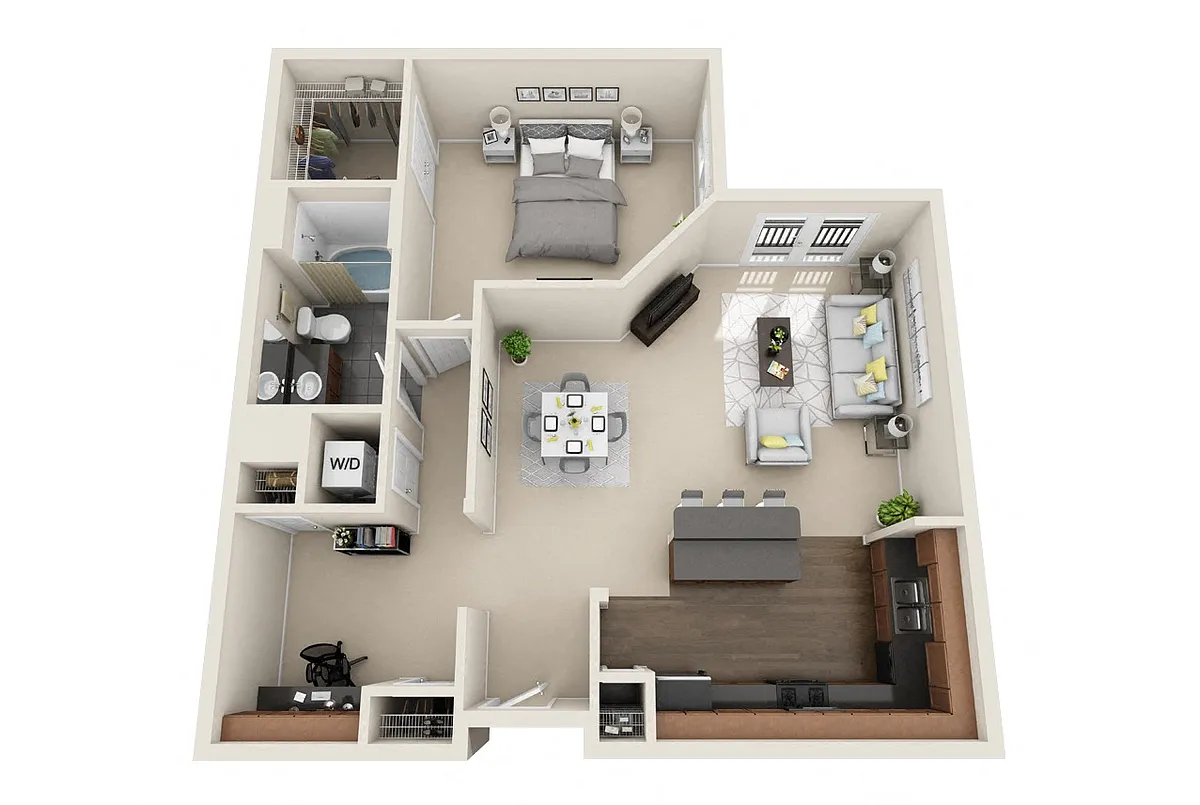 Floor plan A1D