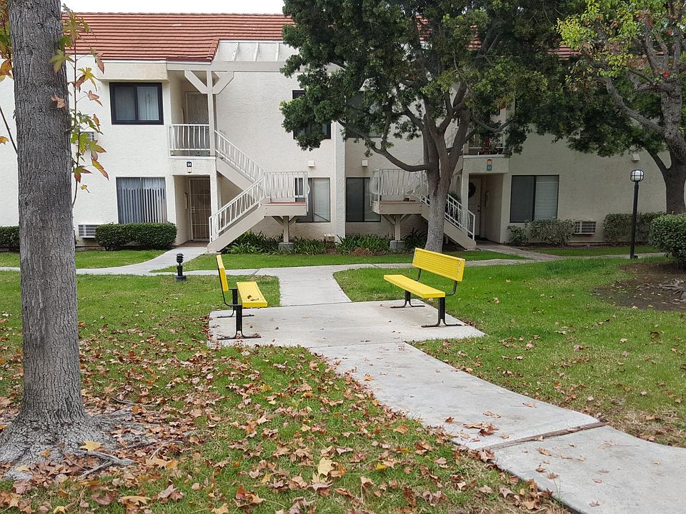 Walkway in front of condo