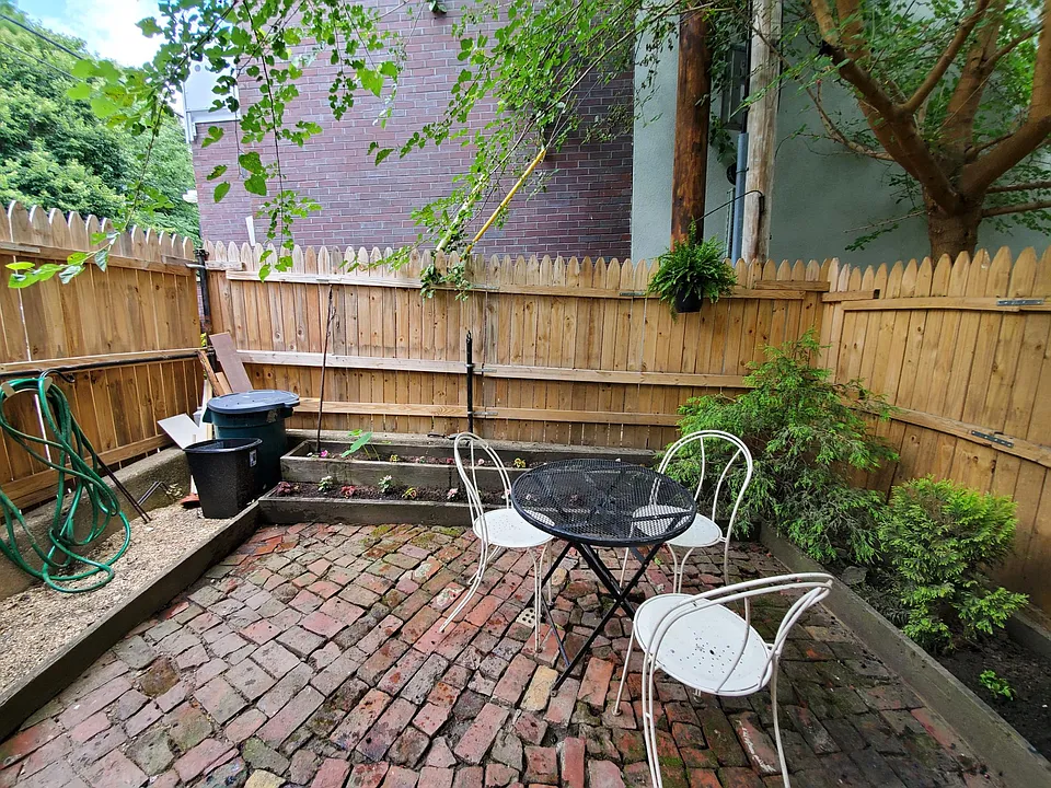 Fenced in Patio