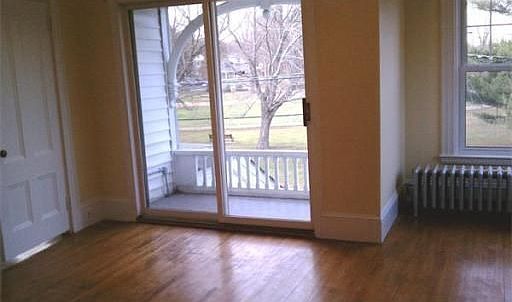Living room with balcony