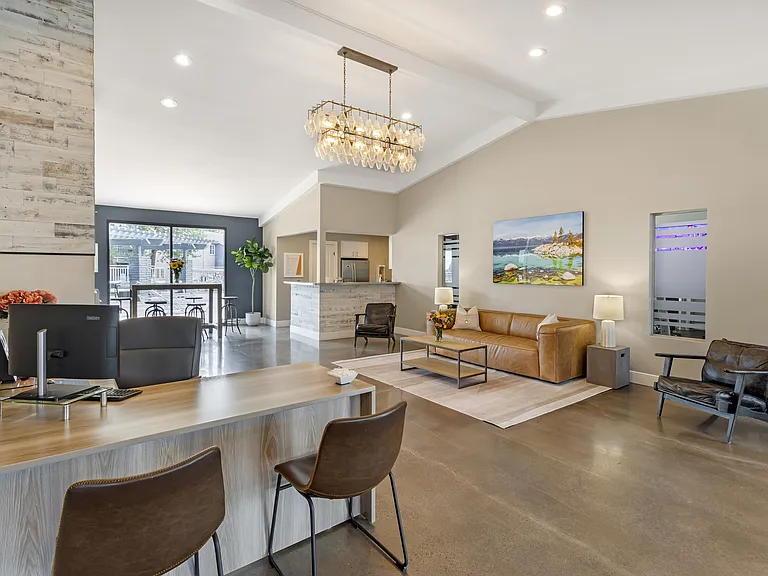 Leasing Office Interior