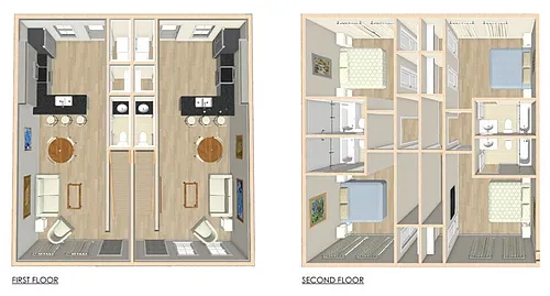 Floor plan Townhome