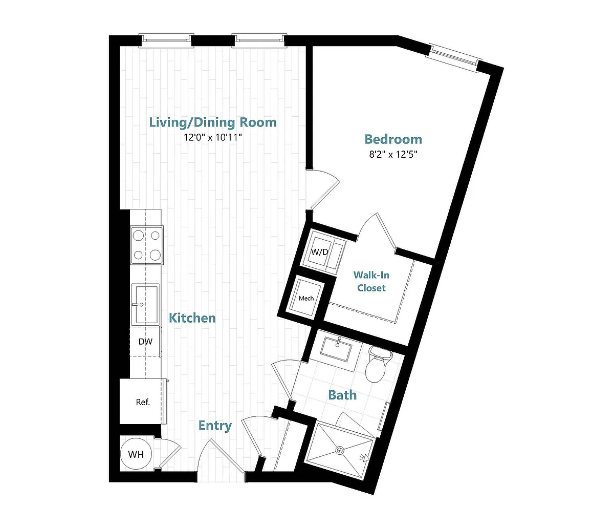 Floor plan A6