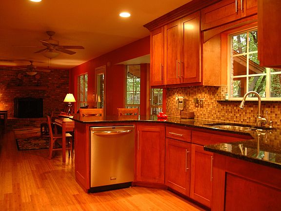 Hardwood floors throughout.