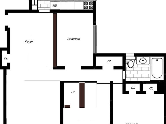 2nd image of 110 W 96th St APT 15B