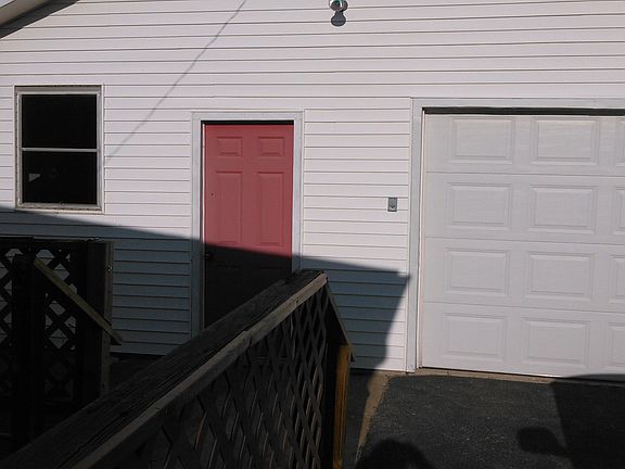 Garage and entry to workshop