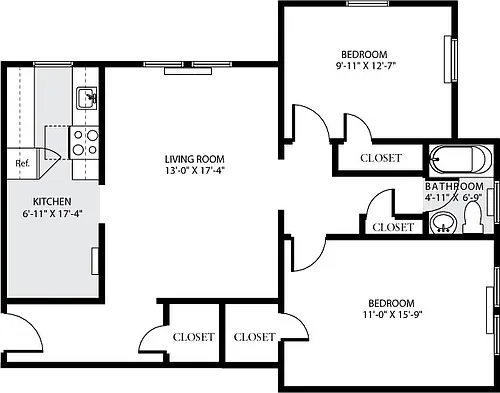 Floor plan 799